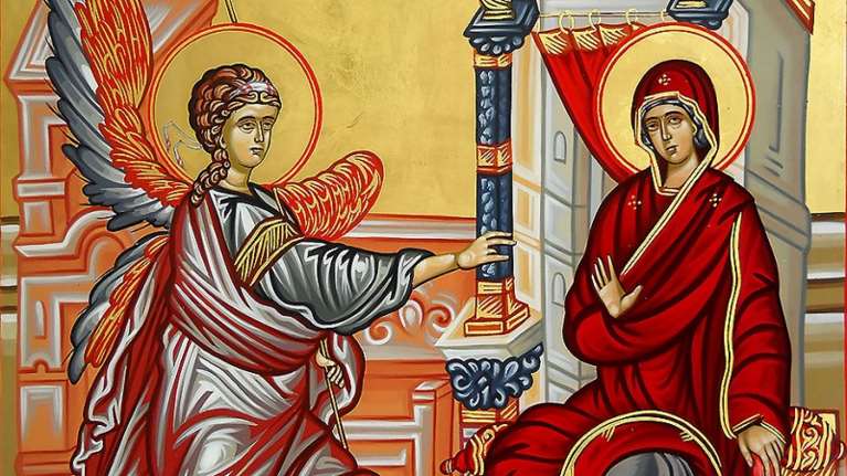 Ευαγγελισμός της Θεοτόκου: Τι γιορτάζει η Εκκλησία σήμερα, σύμφωνα με τον ευαγγελιστή Λουκά