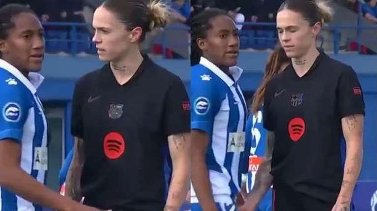 Σάλος στην Ισπανία: Παίκτρια της  Μπαρτσελόνα έπιασε τα γεννητικά όργανα της αντίπαλου της [βίντεο]