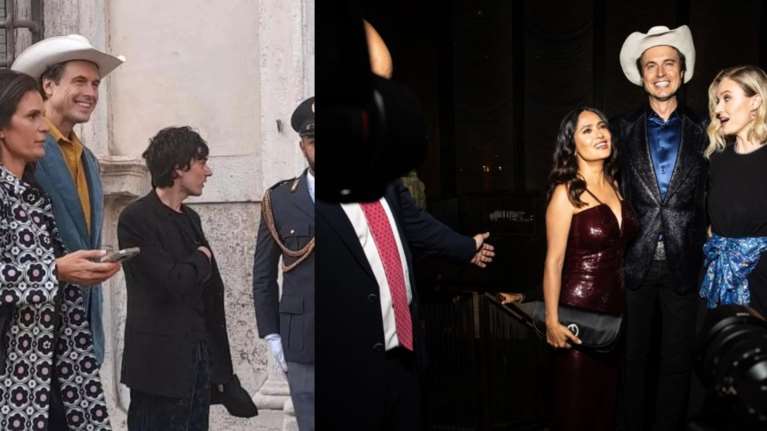 Ο άγνωστος αδερφός του Μασκ: Πήγε στο προεδρικό μέγαρο της Ιταλίας με καουμπόικο καπέλο- Μαζί του η σύζυγος του τενόρου Αντρέα Μποτσέλι