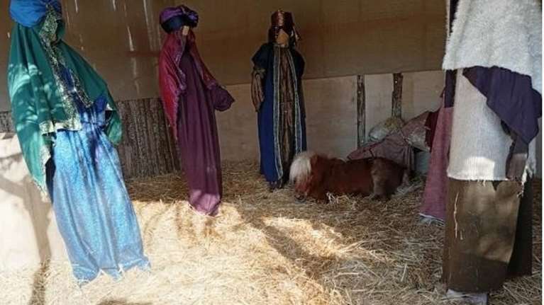 Αντιδράσεις για το ζωντανό πόνι στη φάτνη του Βόλου - "Αυτοί οι τύποι ζουν στον δικό τους κόσμο" απαντά ο Μπέος