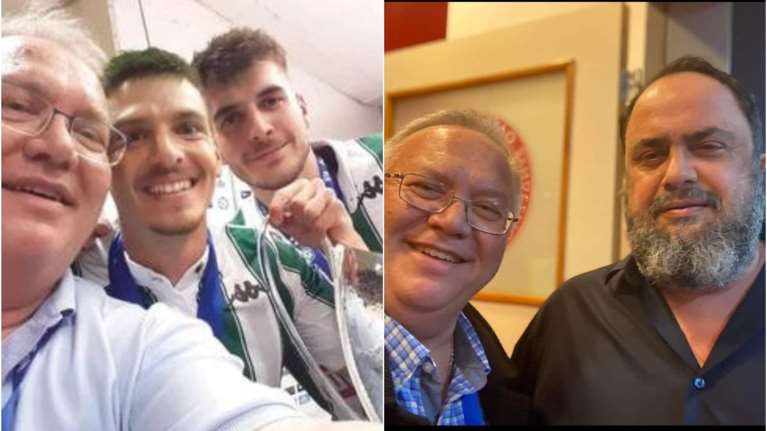 Χαμός με τον γιατρό του αγώνα: Γέμισε το Twitter με φωτογραφίες του σε αγώνες Παναθηναϊκού και Ολυμπιακού - Η απάντησή του