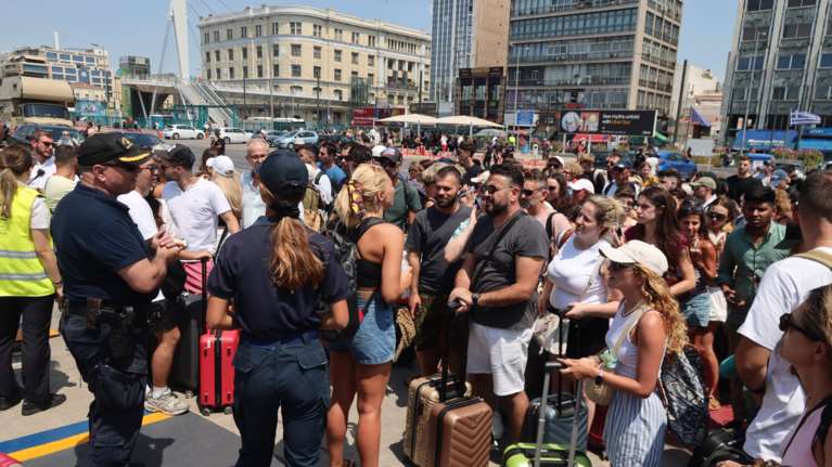 Κανονικά εκτελούνται σήμερα τα δρομολόγια των πλοίων, παρά τους ισχυρούς ανέμους