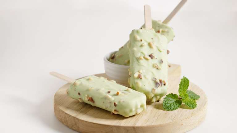 Πρωτεϊνικό παγωτό φιστίκι - Με 3 μόνο υλικά!