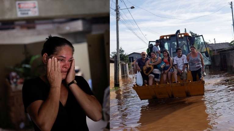 Δίχως τέλος η τραγωδία στη Βραζιλία: Στους 100 οι νεκροί από τις πλημμύρες- 128 άνθρωποι συνεχίζουν να αγνοούνται