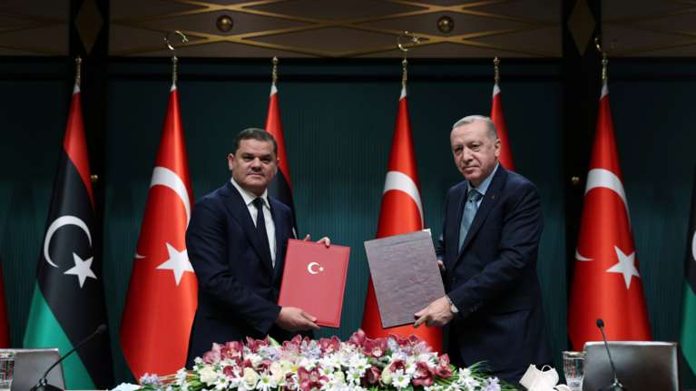 Επιμένει ο Ερντογάν: Τουρκία και Λιβύη παραμένουν δεσμευμένες στο σύμφωνο οριοθέτησης θαλάσσιων ζωνών στην Αν. Μεσόγειο