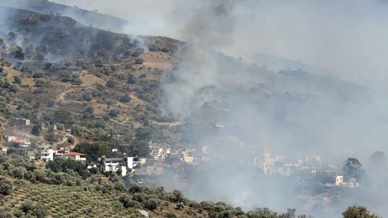 Φωτιά Ρέθυμνο: Στάχτη χιλιάδες στρέμματα και τεράστιες καταστροφές  - &quot;Παραγωγοί φοβάμαι ότι θα αγοράσουν λάδι φέτος&quot;