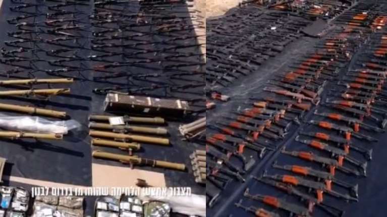 Στα χέρια των IDF το οπλοστάσιο της Χεζμπολάχ στα τούνελ του Λιβάνου στα σύνορα με το Ισραήλ