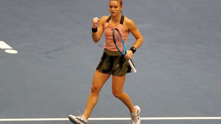 Μαρία Σάκκαρη: Στα προημιτελικά της Οστράβα με σπουδαία εμφάνιση - Την πείσμωσαν οι βρισιές της Οσταπένκο [Βίντεο]