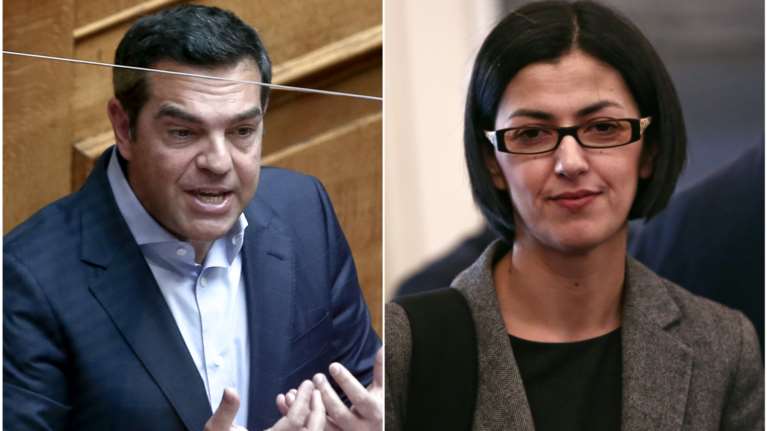 Ο Τσίπρας &quot;κάρφωσε&quot; την Αγαπηδάκη για τις αναρτήσεις της στο twitter- Τον αποκαλούσε &quot;εγκληματικά ανήθικο&quot;