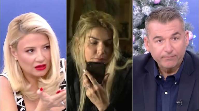 Ο Γιώργος Λιάγκας &amp; η Φαίη Σκορδά &quot;καρφώνουν&quot; την Αγγελική Ηλιάδη: &quot;Της είπαν ότι έφυγε ο μπαμπάς της και μίλησε για τη Φάρμα; &quot;