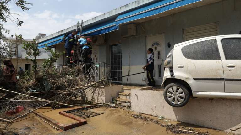 Meteo: Η "Θάλεια" έριξε 300 χιλιοστά βροχής σε οκτώ ώρες στη Στενή Ευβοίας