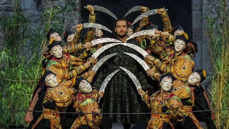 Με μια μεγαλειώδη νέα παραγωγή της &quot;Τουραντότ&quot; άνοιξε η Λυρική τη φετινή σεζόν του Ηρωδείου