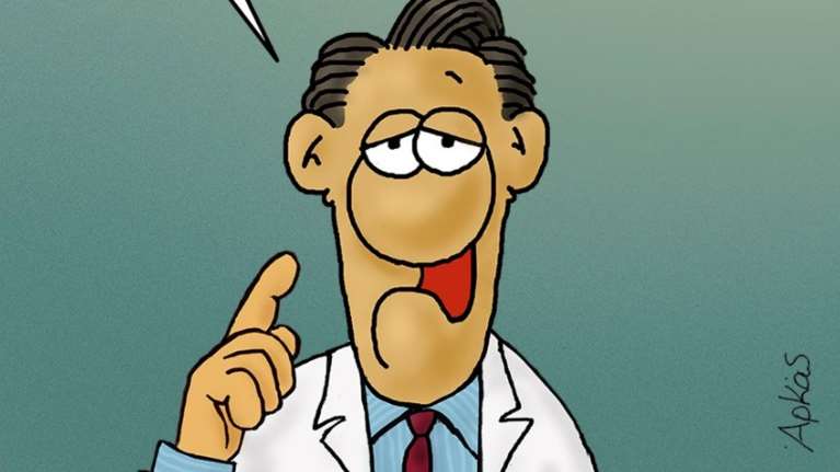 Το φοβερό σκίτσο του Αρκά για τον κορονοϊό και την ανθρώπινη βλακεία- Απαιχτος όπως πάντα