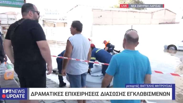 Δραματική επιχείρηση διάσωσης νεογέννητου μωρού στην Λάρισα [βίντεο]