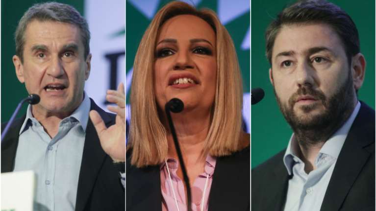 Αναταραχή στο ΚΙΝΑΛ: Προβάδισμα Ανδρουλάκη και Λοβέρδου στη μάχη για την ηγεσία - Μεθοδεύσεις καταγγέλλει η Γεννηματά