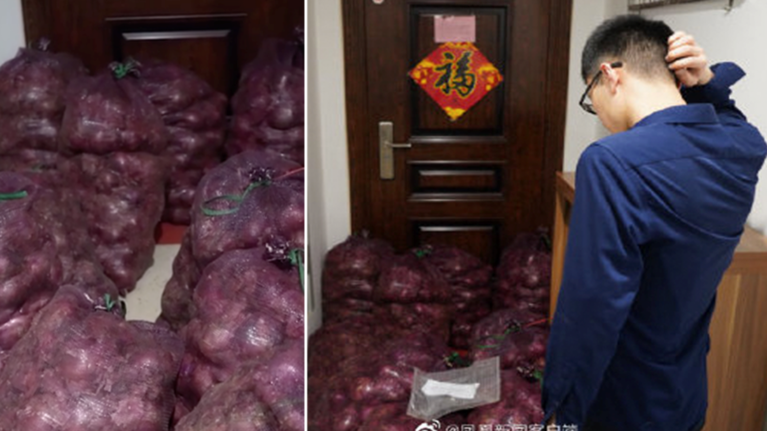 Απίστευτο delivery στην Κίνα: Την απάτησε και του έστειλε ένα τόνο κρεμμύδια για να κλάψει όσο και εκείνη!