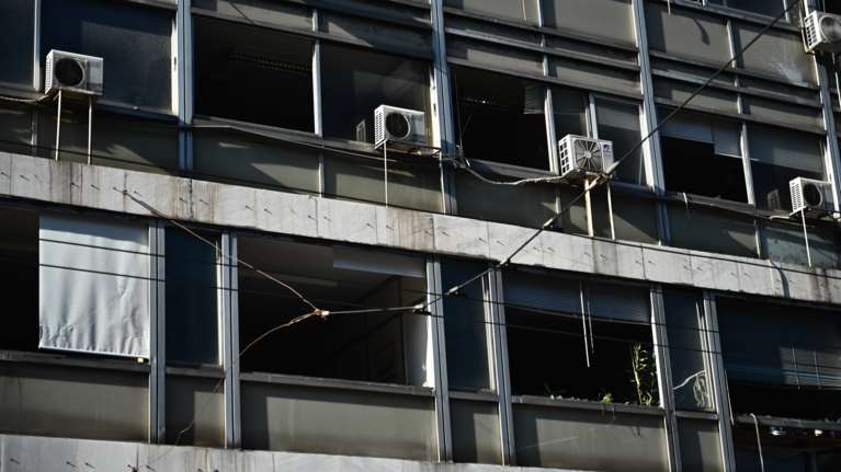 Βίντεο ντοκουμέντο από τη στιγμή της έκρηξης στο υπουργείο Εργασίας