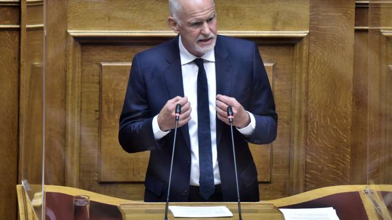 Εκτός γραμμής ΚΙΝΑΛ ο Γ. Παπανδρέου:Ζητά την απόσυρση του ν/σχ για τις διαδηλώσεις