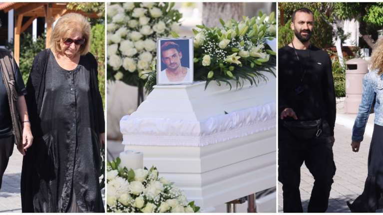 Αλέξανδρος Κομπόγιωργας: Θλίψη στην κηδεία του 48χρονου ηθοποιού - Τον αποχαιρέτησαν σε βαρύ κλίμα [εικόνες]