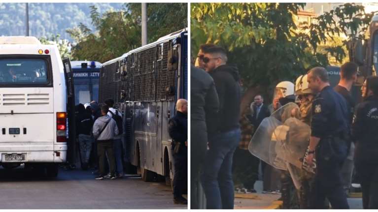 Στην Ευελπίδων οι 44 της σπείρας που εξαπατούσαν ηλικιωμένους - Πάνω από 7,5 εκατ. ευρώ η λεία [βίντεο]