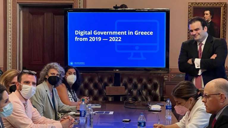 Στον Λευκό Οίκο ο Κυριάκος Πιερρακάκης: Συναντήσεις με αξιωματούχους για ζητήματα ψηφιακής στρατηγικής