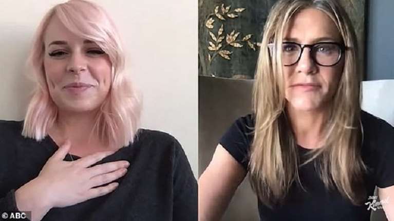 Κορονοϊός: Η έκπληξη της Τζένιφερ Άνιστον σε νοσοκόμα που νοσεί [Βίντεο]