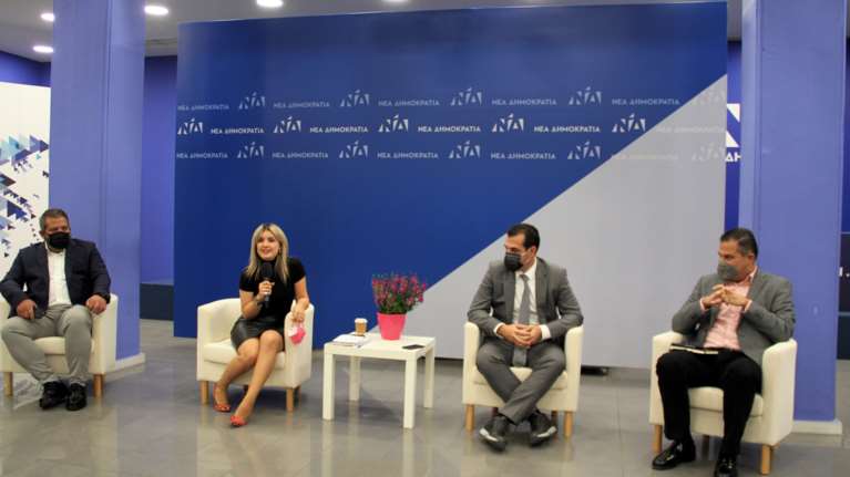 Συνάντηση εργασίας Πλεύρη στα γραφεία της ΝΔ - Η προστασία της δημόσιας υγείας ξεκινά από την πρόληψη