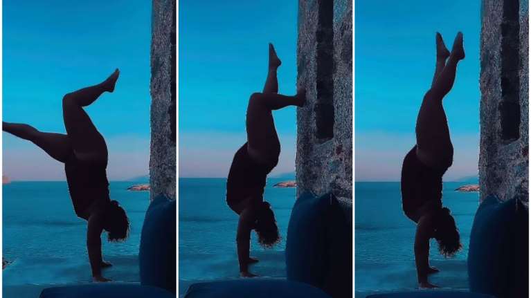 Το εντυπωσιακό κατακόρυφο της Δανάης Μπάρκα στη Σέριφο [εικόνες - βίντεο]