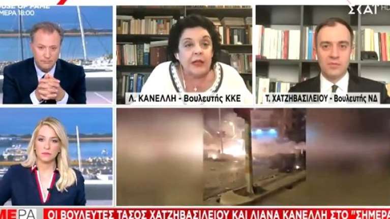 Εμπάργκο του ΚΚΕ στην εκπομπή &quot;Σήμερα&quot; του ΣΚΑΪ μετά τον άγριο καυγά Οικονόμου - Κανέλλη
