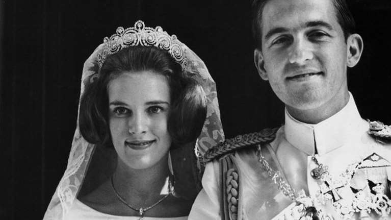 60 χρόνια πριν: Όταν η Άννα Μαρία παντρευόταν με ιβουάρ νυφικό τον Κωνσταντίνο Γλύξμπουργκ
