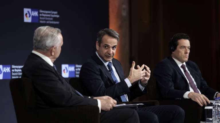 Μητσοτάκης στο Ελληνογερμανικό Επιμελητήριο: "Η Ελλάδα έχει γυρίσει σελίδα"