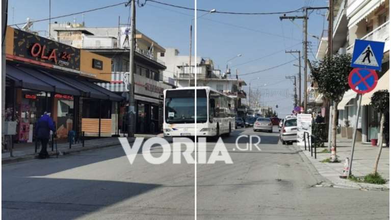 Θεσσαλονίκη: Ψώνια στη μια πλευρά, κλειστά μαγαζιά απέναντι - Τα μέτρα &quot;αλλάζουν&quot; στη μέση του δρόμου [Εικόνες - βίντεο]