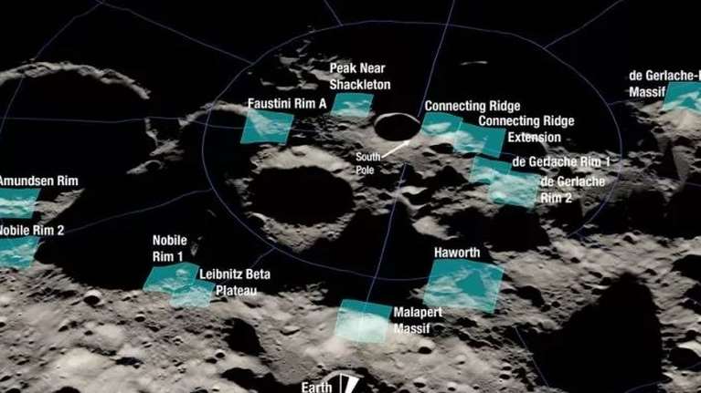 NASA: Οι 13 υποψήφιες περιοχές για την αποστολή αστροναυτών στη Σελήνη