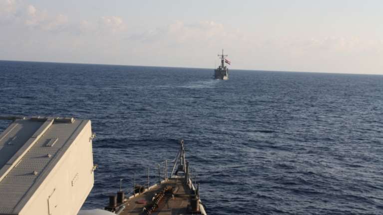 Εντυπωσιακές εικόνες: Η συνεκπαίδευση μονάδων του Πολεμικού Ναυτικού της Ελλάδας και της Αιγύπτου