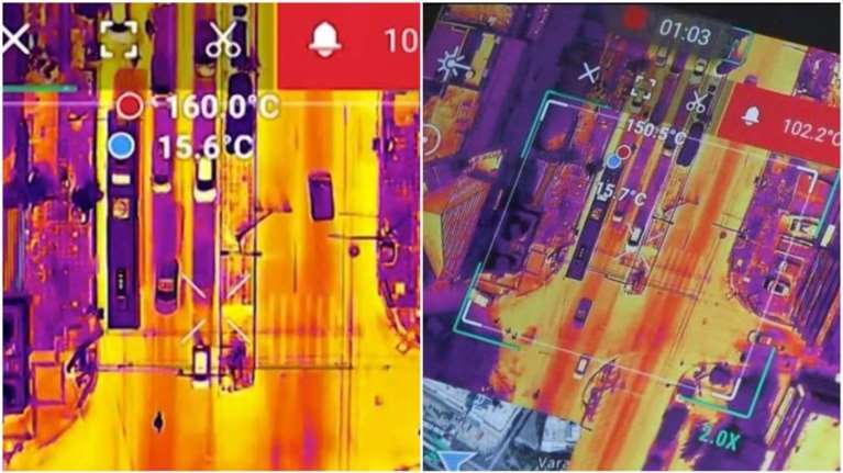 "Εβρασε" η Αθήνα: Τους 160 βαθμούς έφτασε η θερμοκρασία σε οροφή λεωφορείου στο κέντρο [βίντεο]