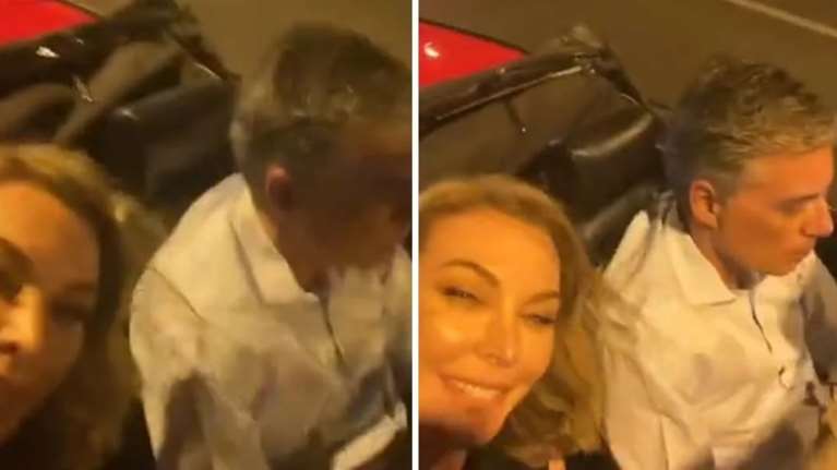 Κατακραυγή για Στεφανίδου - Ευαγγελάτο: Το βίντεο στο κάμπριο χωρίς ζώνη ασφαλείας και τα αρνητικά σχόλια