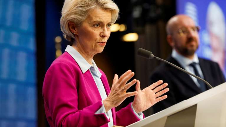 Μήνυμα Φον ντερ Λάιεν για Τουρκία: Δεν θα ανεχτούμε την καταστρατήγηση των κυρώσεων κατά της Ρωσίας από τρίτες χώρες