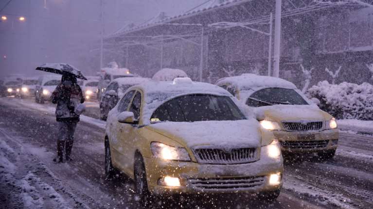 &quot;Βόρειος Πόλος&quot; η  Αττική: Έκλεισε η Αθηνών - Λαμίας στο ύψος της Λ. Αθηνών - Ποιοι δρόμοι είναι κλειστοί