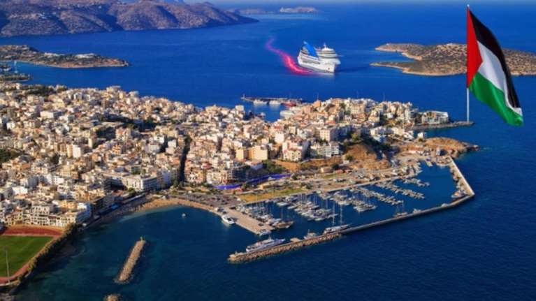 Στην Κρήτη το κρουαζιερόπλοιο με τους Ισραηλινούς: Νέες κινητοποιήσεις στον Άγιο Νικόλαο