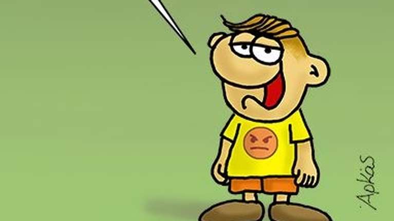 Το τρυφερό σκίτσο του Αρκά για την γιορτή του πατέρα