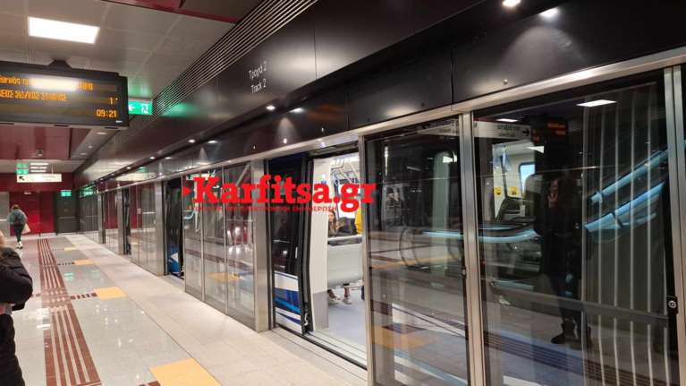 Νέο περιστατικό στο μετρό Θεσσαλονίκης – Συρμός ακινητοποιήθηκε για τέσσερα λεπτά στη στάση [βίντεο]