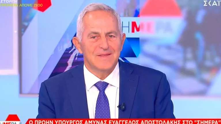 Αποστολάκης: Δεν έχουμε ξαναζήσει τέτοιες προκλήσεις από την Τουρκία - Κάτι έχουν στο μυαλό τους