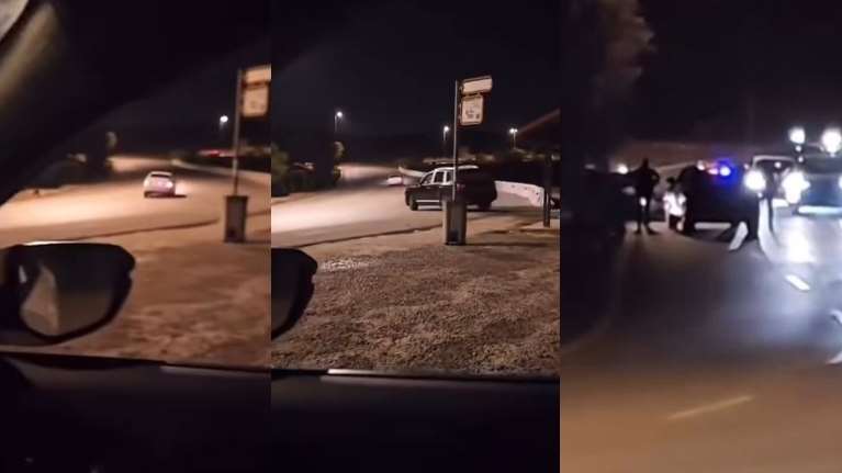 Έκανε παντιλίκια μπροστά από Porsche Cayenne αλλά μέσα στο πολυτελές SUV την είχαν στήσει αστυνομικοί [βίντεο]