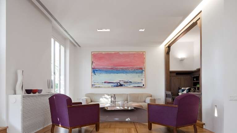 Ολική αναμόρφωση: Διαμέρισμα της δεκαετίας του '30 στο Κολωνάκι μετατρέπεται σε σύγχρονο loft [εικόνες]