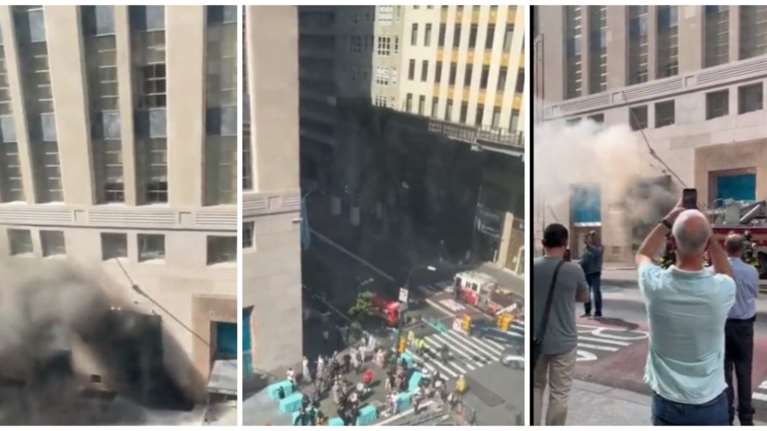 Μεγάλη φωτιά στο εμβληματικό κατάστημα Tiffany στη Νέα Υόρκη - Είχε ανακαινισθεί πρόσφατα