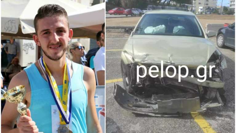 Πάτρα: Πώς έγινε το τροχαίο που στοίχισε τη ζωή στον 25χρονο πρωταθλητή - Δεν φορούσε ζώνη, τον χτύπησε ο αερόσακος