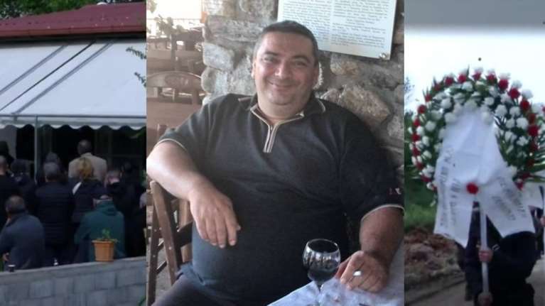 Θλίψη και οδύνη στην κηδεία του 52χρονου που ξυλοκοπήθηκε- Περίμενε τον γάμο του γιου του και τη βάφτιση του εγγονού του