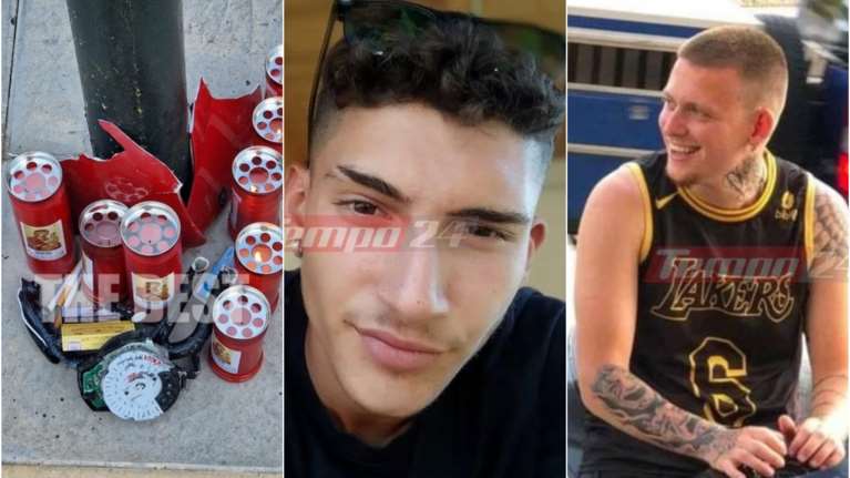 Πάτρα: Κεράκια στο σημείο που έχασαν τη ζωή τους ο Γιώργος και ο Γιάννης - Πώς έγινε το σοκαριστικό τροχαίο [εικόνες]