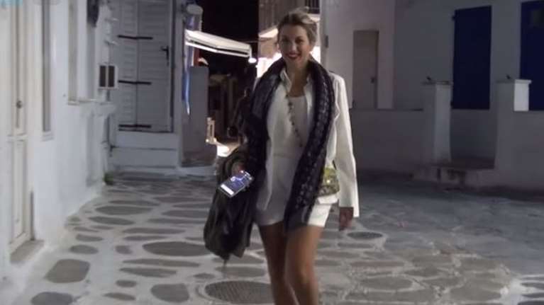 Κωνσταντίνα Σπυροπούλου στη Μύκονο: &quot;Τι ερημιά είναι αυτή;&quot; [Βίντεο]