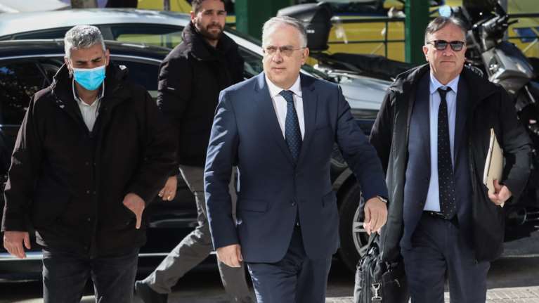 Συνάντηση Θεοδωρικάκου με τον πρέσβη των Ηνωμένων Πολιτειών Τζ. Τσούνη